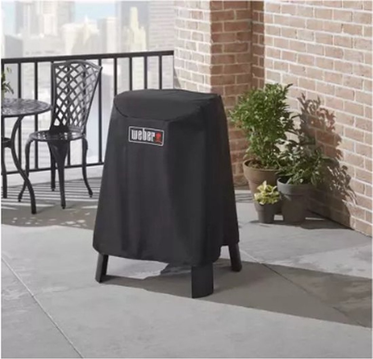 Weber Premium-barbecuehoes - Lumin-elektrische barbecue met onderstel / Lumin Compact-elektrische barbecue met onderstel beschermkap thumbnail 3