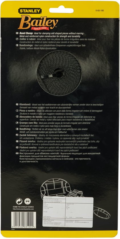 STANLEY 4.5/15' Bandspanner - 0-83-100