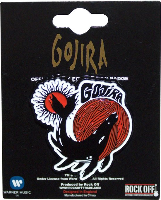Gojira - Pin's Baleine - Multicolore