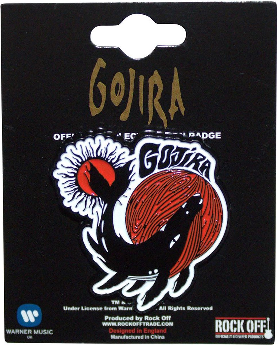 Gojira - Whale Pin - Multicolours