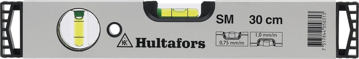 Hultafors Waterpas SM 30 aluminium 300 mm