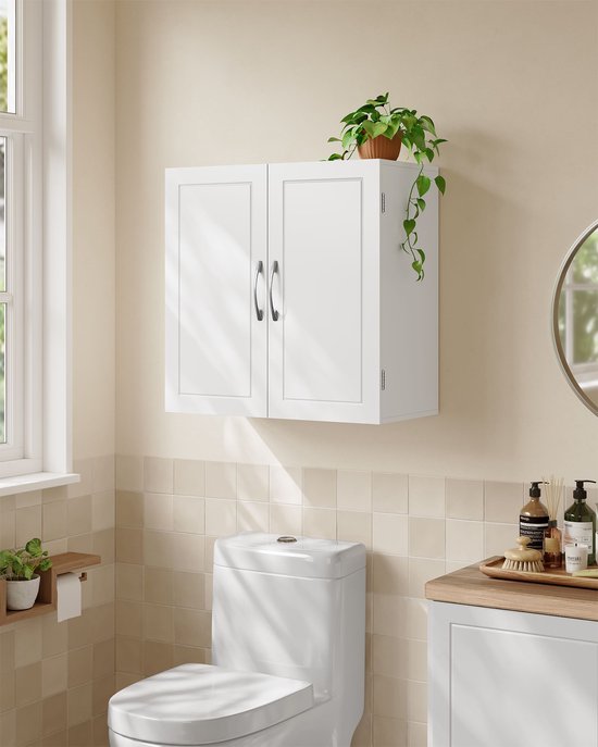 Opbergkast - lade-organizer - spaanplaat - duifgrijs-crèmewit - 29,8 cm