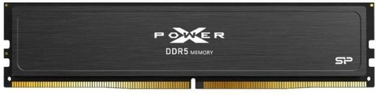 Silicon Power XPOWER Pulse – Geheugen DDR5 – 32 GB: 2 x 16 GB – 288-PIN – 6000 MHz / PC5-48000 – CL30 – 1.40V – XMP 3.0 – On-die ECC – zwart