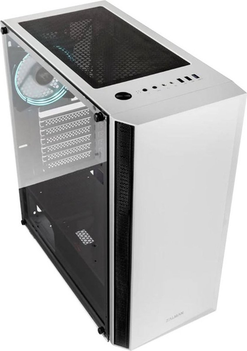 R2 White Midi-Tower Gaming-Behuizing, Behuizing (White) - afbeelding 7