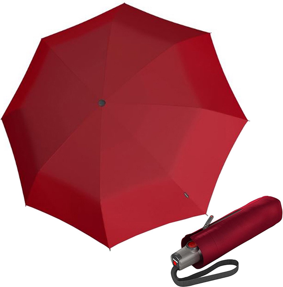 Knirps Paraplu / Stormparaplu - Automatisch Open - T 200 Medium Duomatic - RoodRood
