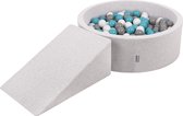 100 gris clair : gris/blanc/turquoise