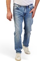 Cross Jeans Heren Jeans Broeken ANTONIO comfort/relaxed Fit Blauw Volwassenen Denim Jeansbroek Spijkerbroek heren