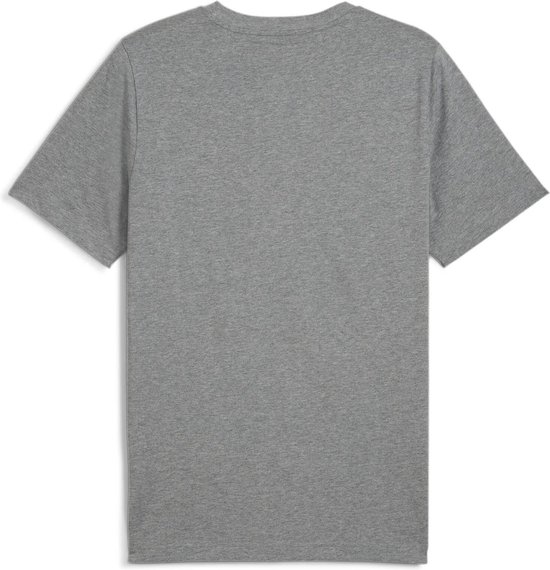 Puma Shirt ESS No.1 Logo Tee 682532 Medium Gray Heather-3XL | bol