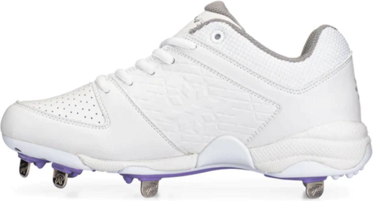 Rip-It Diamond Softball Spike Women 6,0 White/White Baseball/Softball Schoenen | Women Noppen