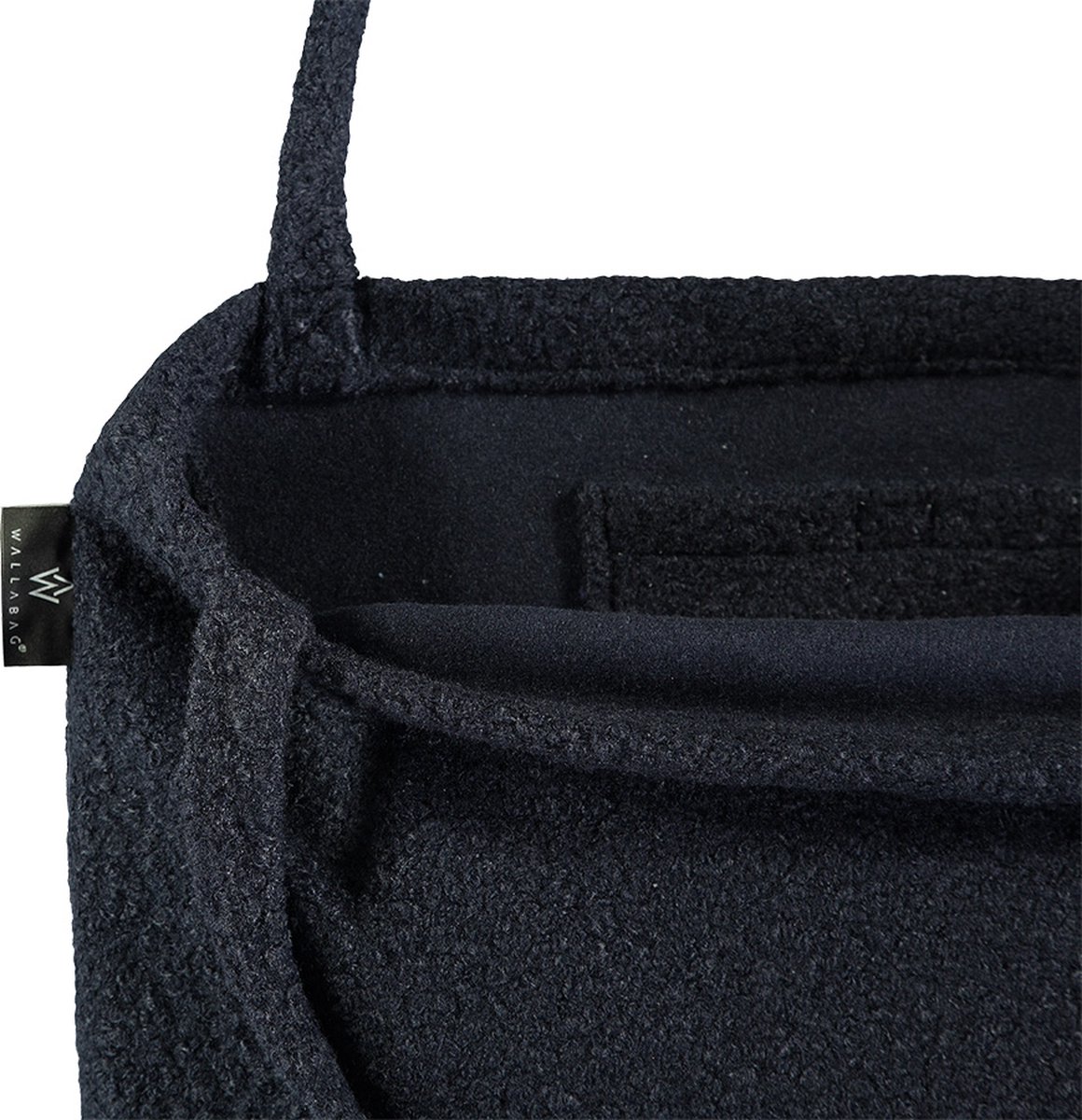 Wallabag - Tote Bag - Luiertas - Shopper - Mom Bag Teddy Dark Blue – foto 2