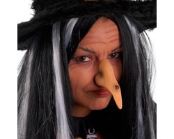 Fiestas Guirca - Heksenneus Latex met elastiek - Halloween - Halloween accessoires - Halloween verkleden