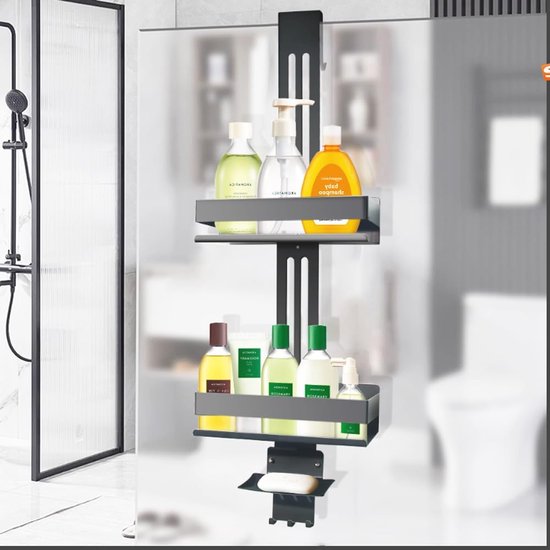 Barra Estabilizadora Telescópica Para Mampara De Ducha, Pared De Cristal De Acero Inoxidable Con Barra De Ajuste Extensible 700 1200 Mm Para Espesor De Cristal 5 10 Mm Cromo Pulido 72851149
