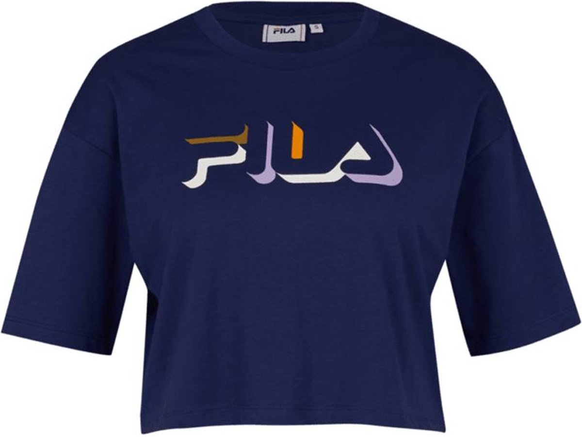 Fila T-shirt BOITUVA CROPPED TEE Set van 1 Blauw