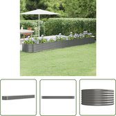 ok-Living Verhoogd bloembed, kruidenbed, groentebed, rechthoekig, 90 x ok-Living Verhoogd bloembed, kruidenbed, groentebed, rechthoekig, 90 x
