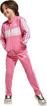 adidas Sportswear Seasonal Essentials Tiberio 3-Stripes Tricot Trainingspak Kids - Kinderen - Roze