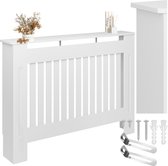 HOMCOM® Radiatorombouw | MDF | 152 x 82 x 19 cm | Wit HOMCOM® Radiatorombouw | MDF | 152 x 82 x 19 cm | Wit