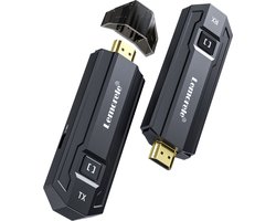 Lemorele™ P20 HDMI Draadloze Zender en Ontvanger - 1080P Full HD - Perfect voor Thuisbioscopen, Vergaderingen en Presentaties - Plug & Play - Bereik tot 50 meter in open ruimte
