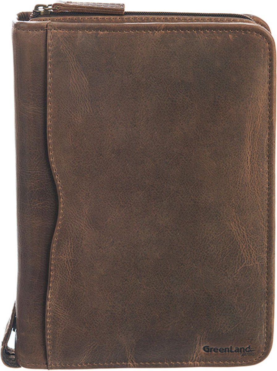 GreenLand Nature Leren Schrijfmappen Montenegro Ring Binder Folder Brown Bruine