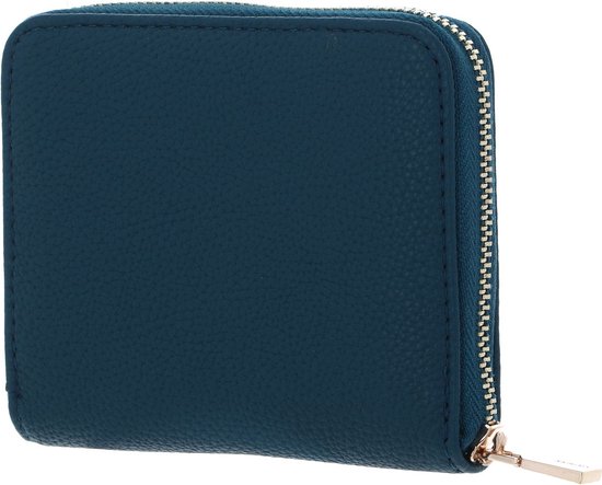 GUESS Porte-monnaie Meridian Small Zip Around Wallet Teal Bleu pétrole