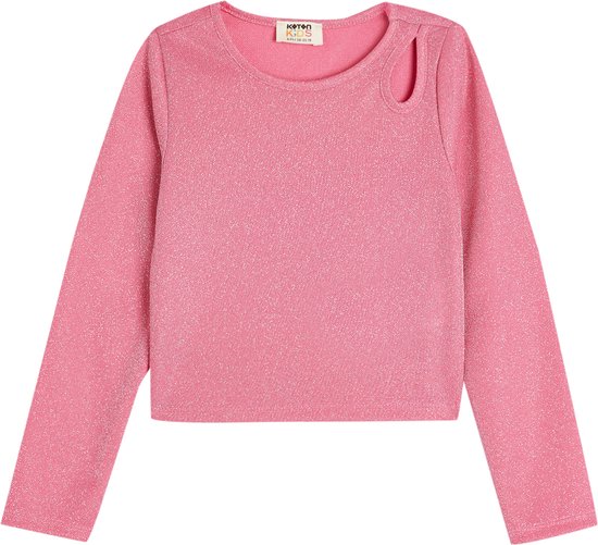 OLIPHEE Dames Blouses Lange Mouw Shirt met Riem Knoop-Down