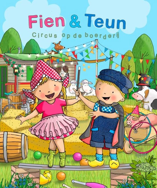 Fien en Teun - Circus op de boerderij - cover