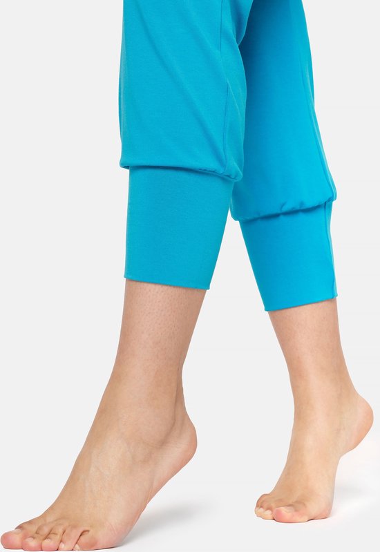 Bellivalini Dames Yogabroek - Sport - Vrijetijdsbroek - Lang - Viscose - Sportbroek - BLV-BLV50-283-YP - Blauw - 3XL van Bellivalini — afbeelding 5