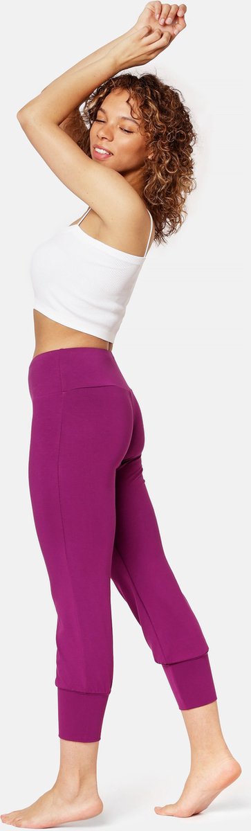 Bellivalini Dames Yogabroek - Sport - Vrijetijdsbroek - Lang - Viscose - Sportbroek - BLV-BLV50-283-YP - Fuchsia - XS van Bellivalini — afbeelding 5