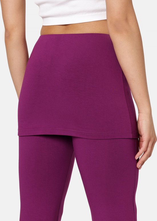 Bellivalini Dames Yogabroek - Sport - Vrijetijdsbroek - Lang - Viscose - Sportbroek - BLV-BLV50-276-YPS - Fuchsia - S — afbeelding 2