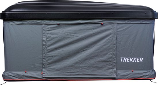 Trekker Daktent Hut M, grijs — afbeelding 2