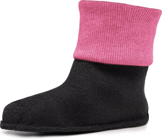 Ladeheid Sokken voor Regenlaarzen - Kinderen - Fleecesokken - LA-LA40-249-WW - Roze - 28/29