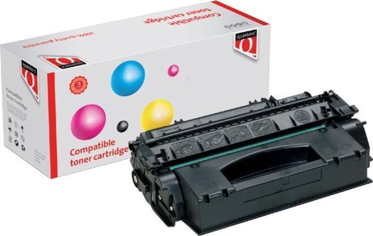 Tonercartridge quantore hp q5949a 49a zwart | 1 stuk