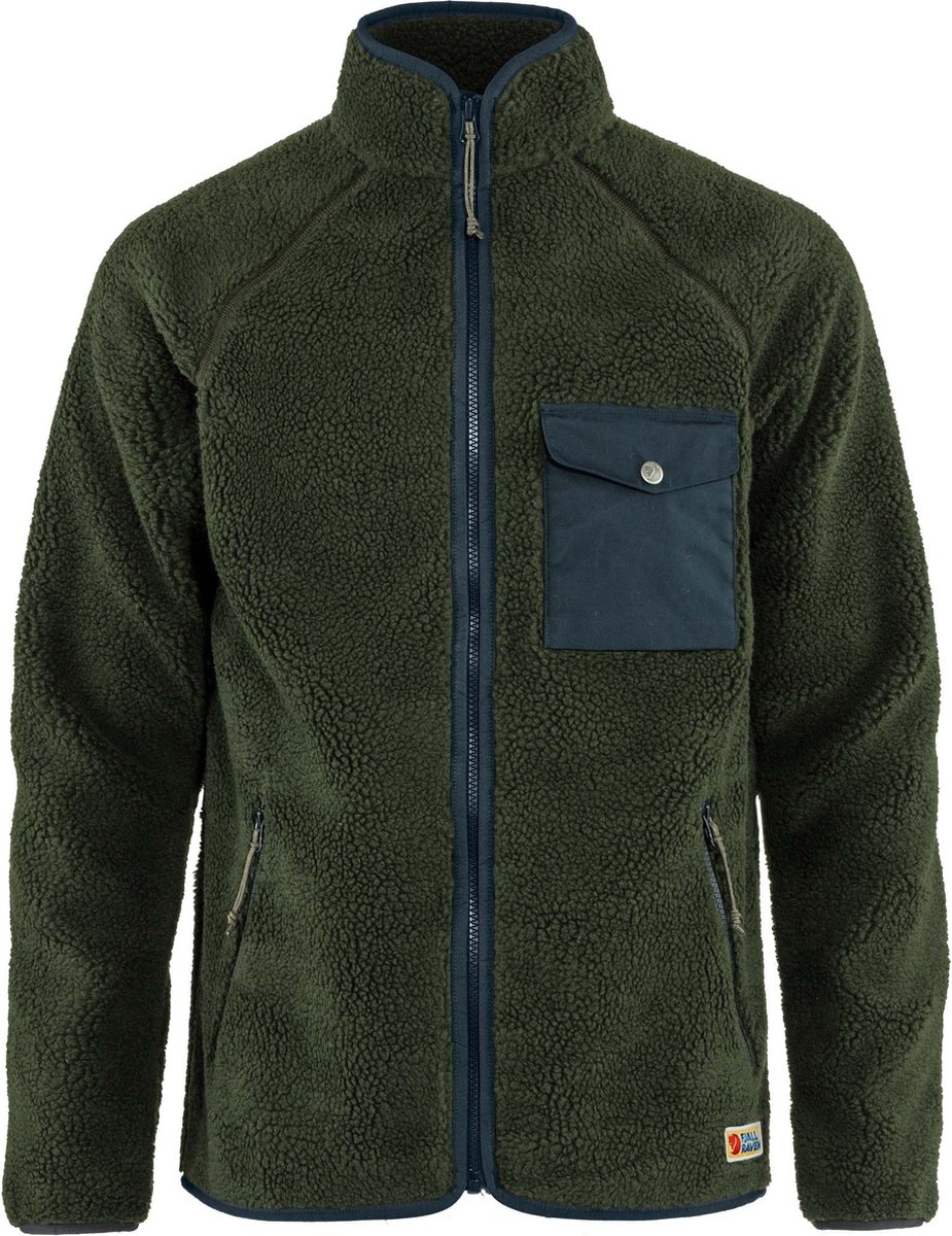 FJALLRAVEN Vardag pile fleece M dp forest - S