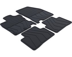 Rubber Automatten geschikt voor Nissan Qashqai J11 - Bouwjaar: 2014-2021 - Originele pasvorm - 4-delig - Uitvoering: J11