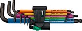 Wera 05022089001 9-delige Multicolour Inbussleutelset - 1,5-10mm