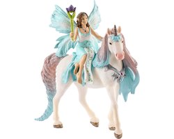 foto van schleich BAYALA - Eyela met prinsesseneenhoorn - Speelfiguur - Kinderspeelgoed voor Jongens en Meisjes - 5 tot 12 jaar - 70569