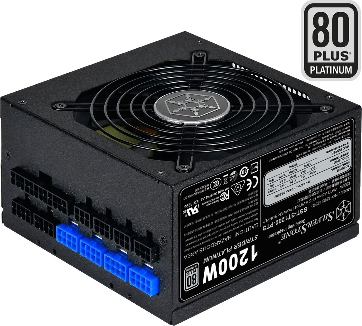 1200W SST-ST1200-PTS ATX 80+ Platinum Modular Power Supply