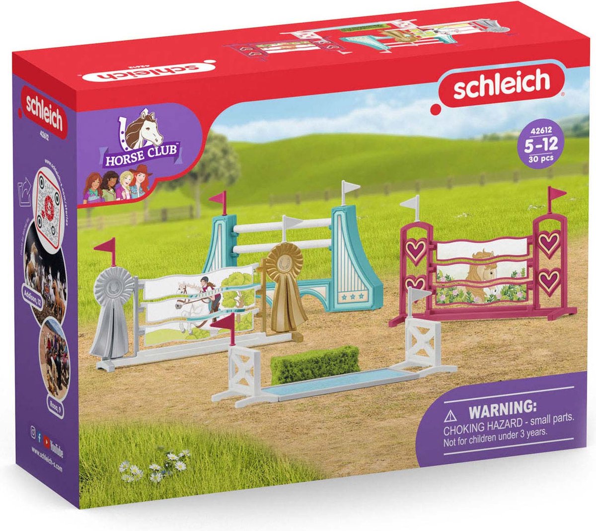 schleich HORSE CLUB - Paardenaccessoires voor de hindernisbaan - 42612 — afbeelding 6
