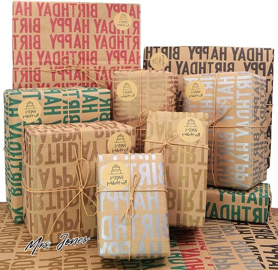 Geschenkpapierset