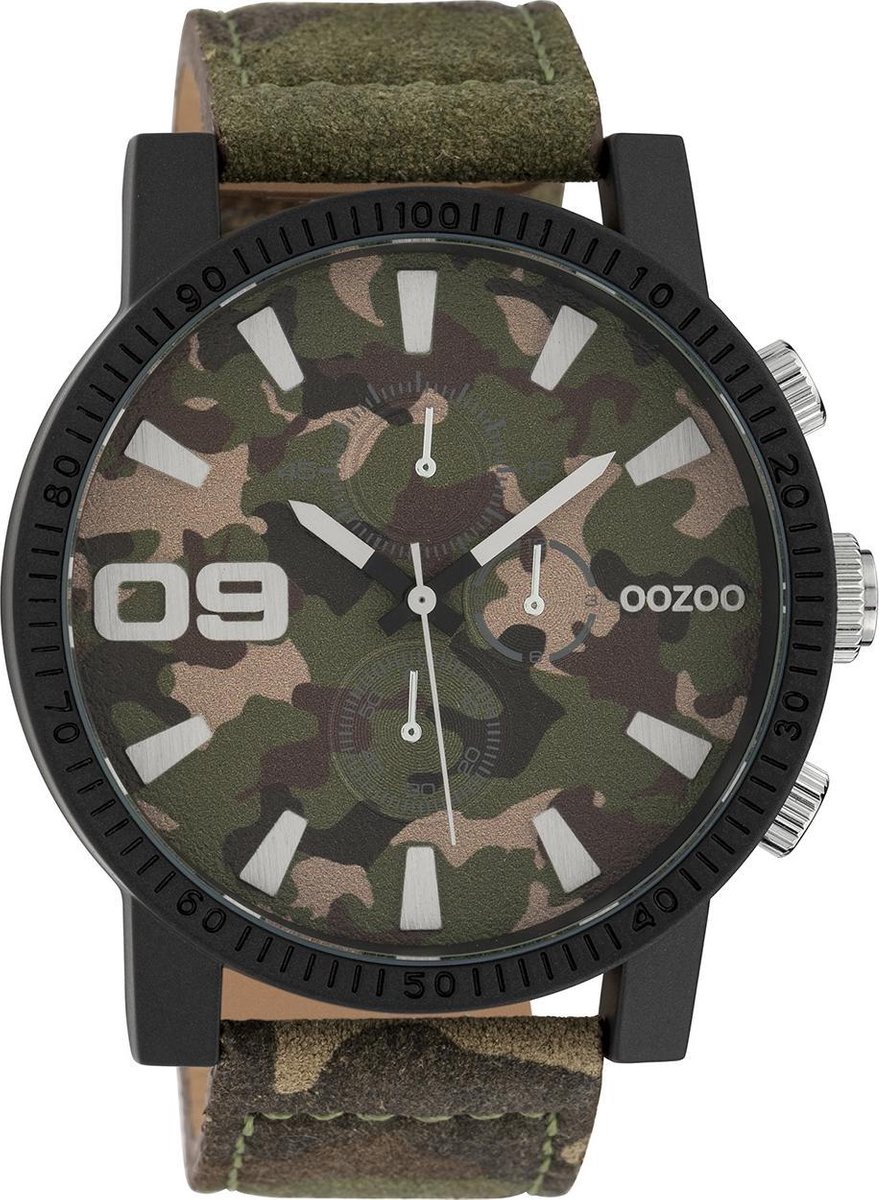 OOZOO Timepieces Army horloge (50 mm) - Meerkleurig
