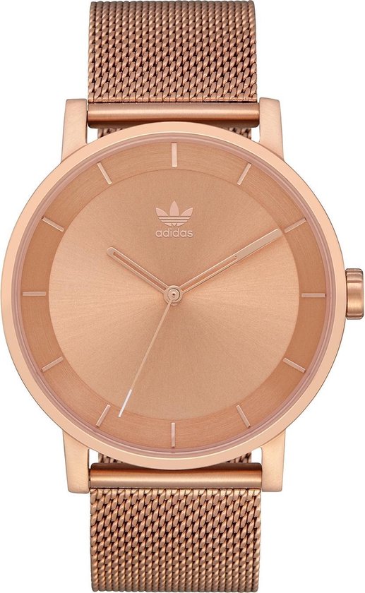 Adidas Z04-897 horloge unisex - Roestvrij Staal - rose goud