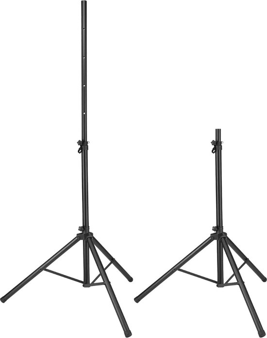 DD Luidspreker Standaard - Luidspreker Standaard - Vloerstandaard - 110x13x13cm - Zwart van DD — afbeelding 3