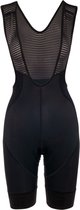 BIORACER Icon - Fietsbroek met Bretellen Zomer - Dames - Zwart - Ademend & Compressief - Aansluitend - Maat L