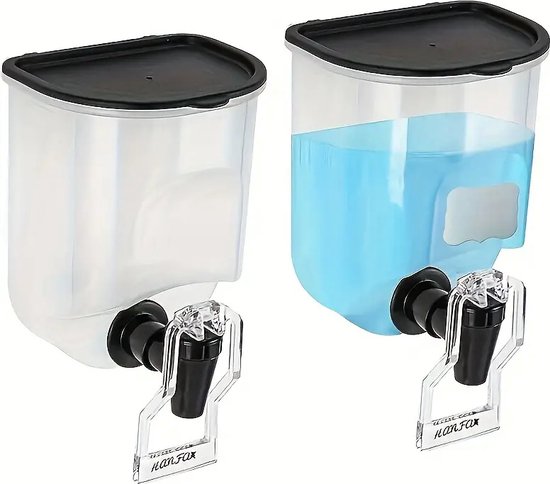 IBBO® - Distributeur d'huile de Cuisine - Bidon d'huile mural multifonctionnel - Conception quantitative à inversion automatique - Assaisonnement liquide - Transparent - 600 ml