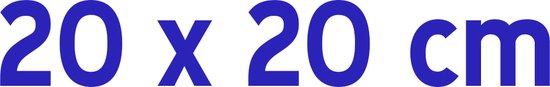 20 x 20 cm