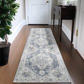 Enyhom Tapis De Couloir 50x150 Cm Lavable Anti-Dérapant - Tapis Cuisine, Entrée, Buanderie, Chambre, Couloir, Motif Élégant Et Pratique