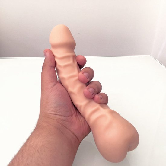 Doc Johnson The Mangina Masturbator & Dildo - 17.7 cm | bol