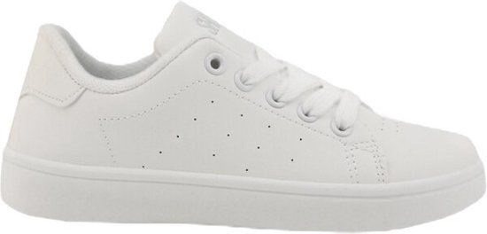 Lico NELSON V Uniseks volwassenen Fitness-schoenen, Wit/marineblauw/limoen, 45 EU
