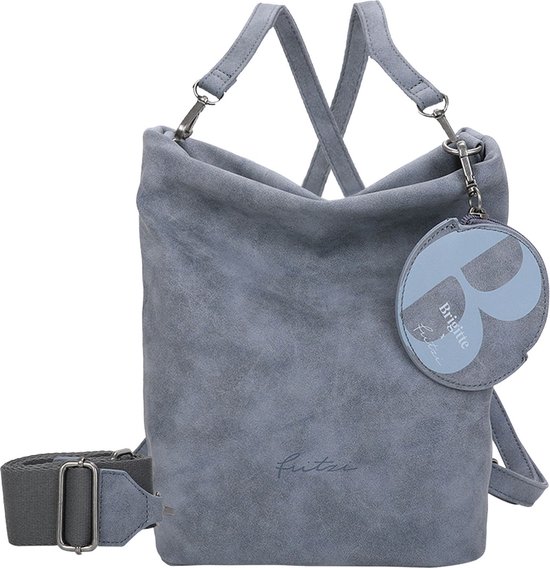 Fritzi Aus Preußen Eco Fritzi07 Backpack Rucksack Rucksack Blue Dunkelblau Neu