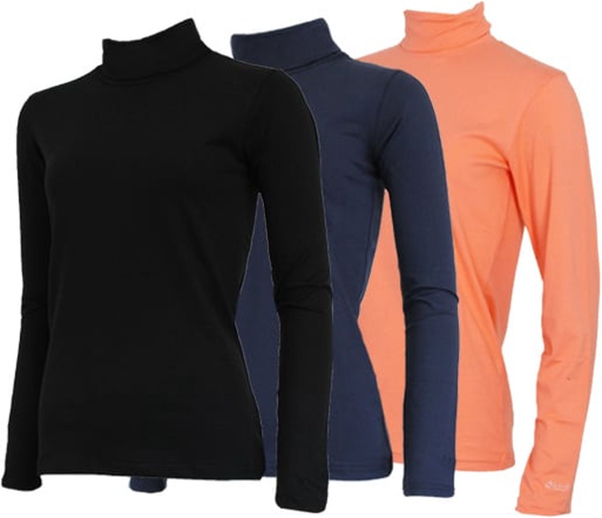 3-Pack Campri Skipully Wintersportpully Dames / 654 Oranje