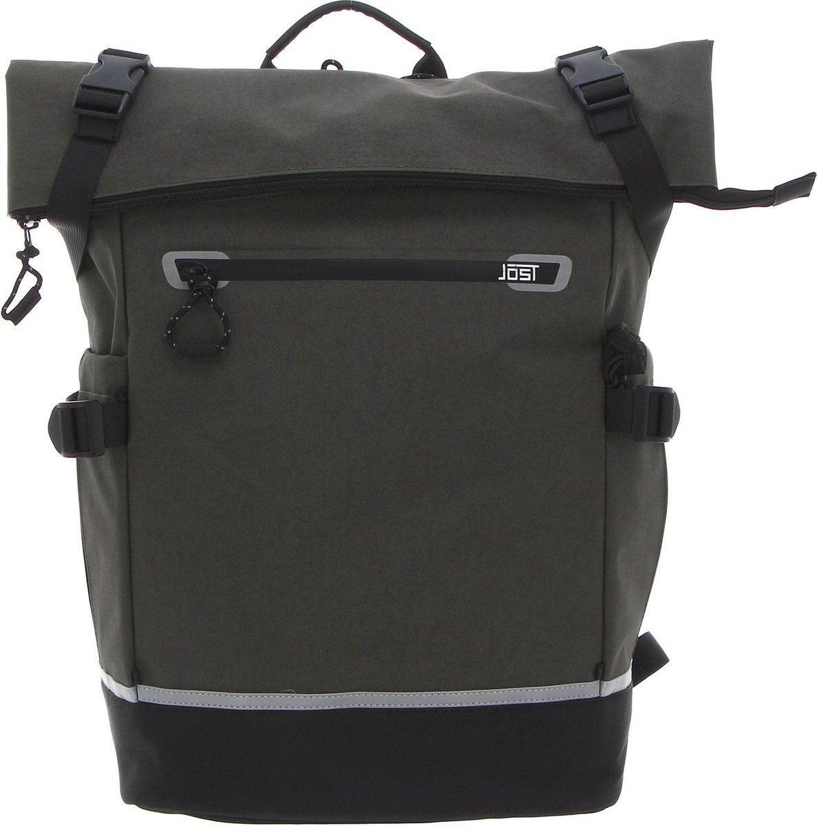 JOST Vrije tijd rugzak Rugzak met laptopvak Lillehammer Curier Backpack Olive Olijfgroen